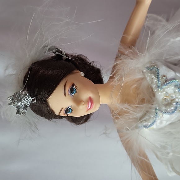Barbie Swan Queen Ballerina 1997 vintage with stand good condition - Picture 5 of 13